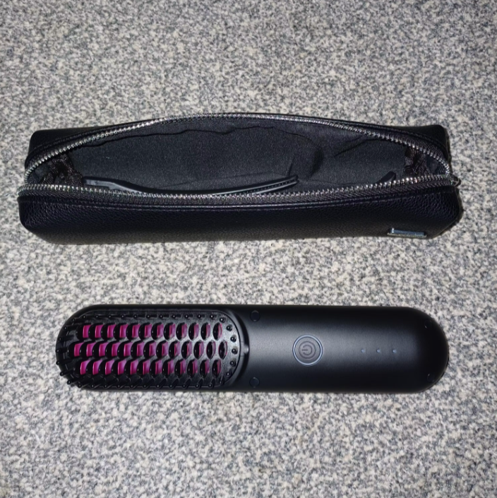 Premium Leren Reisetui Voor Borstel